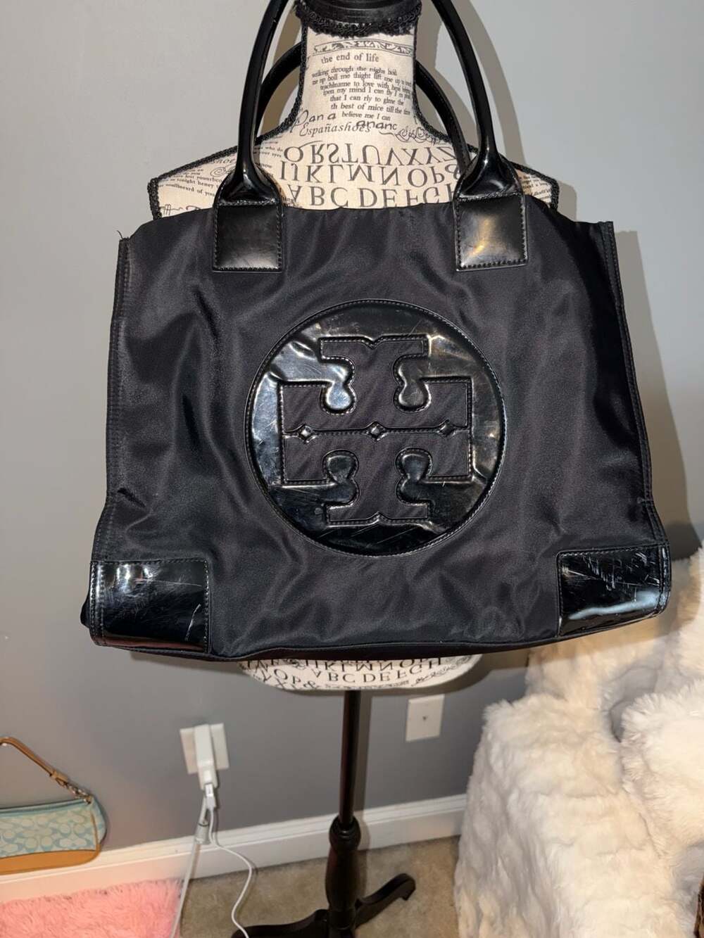 Tory Burch Ella Nylon Tote Bag